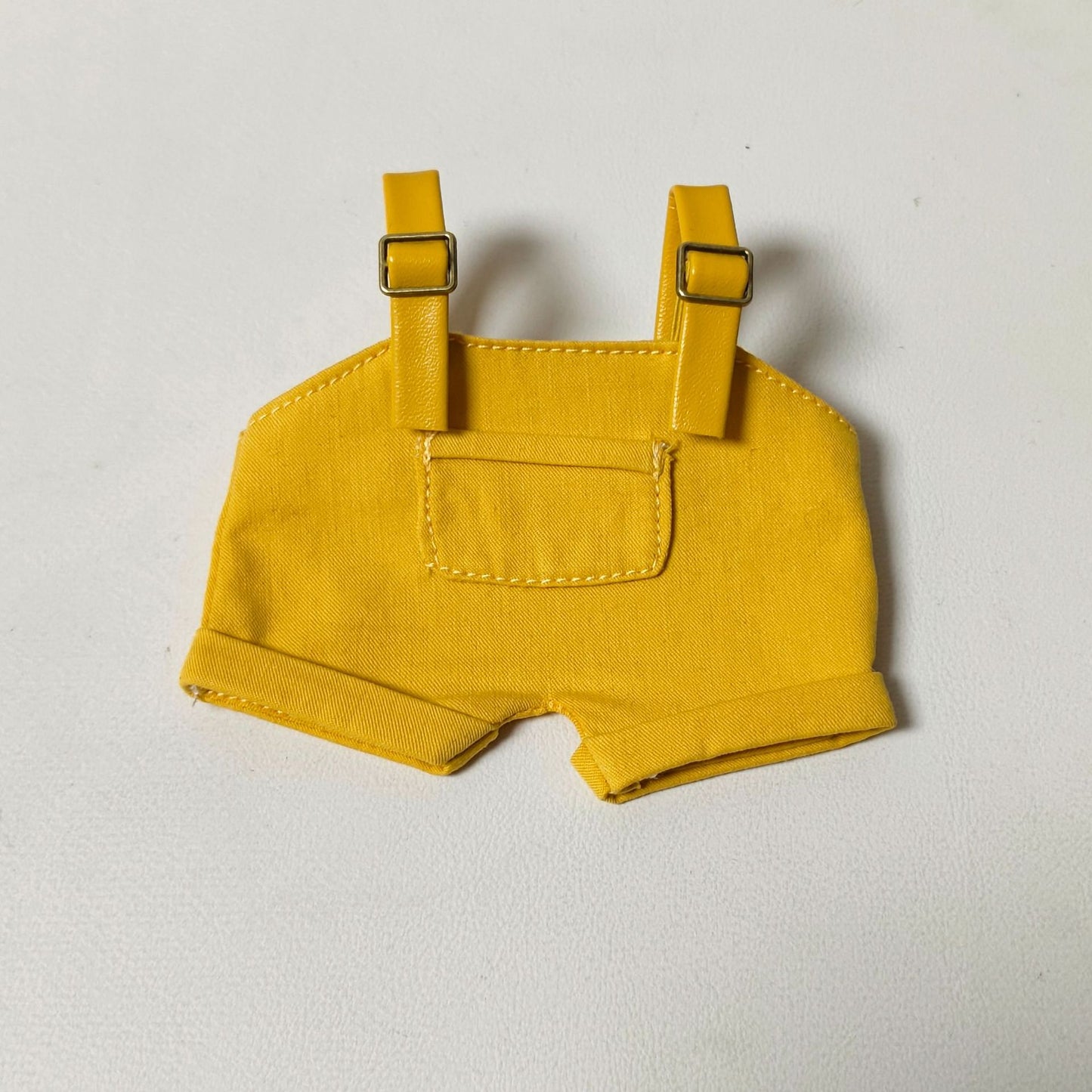 (only-clothes) First and Second Generation Labubu Sweatshirt and Overalls Set Blind Box Labubu Macaron Clothing Set Dress-Up Doll Clothes