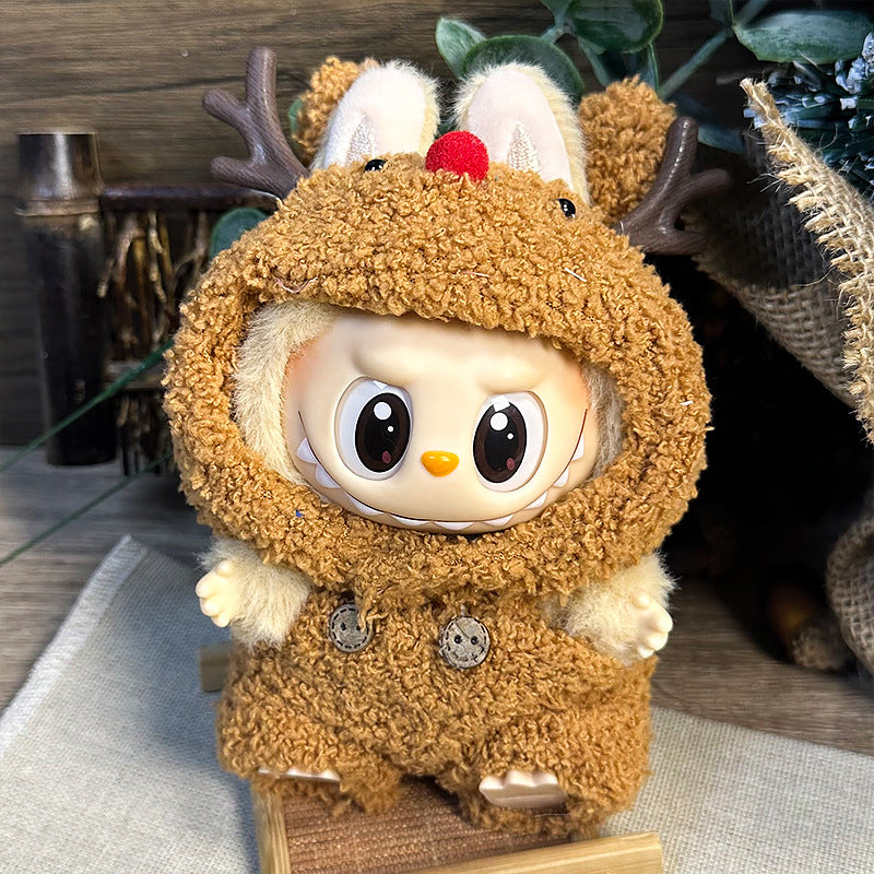 (only-clothes)Only applicable to clothing labubu Sitting Party Baby Clothes First, Second, and Third Generation Blind Box Labubu Baby Clothes Plush