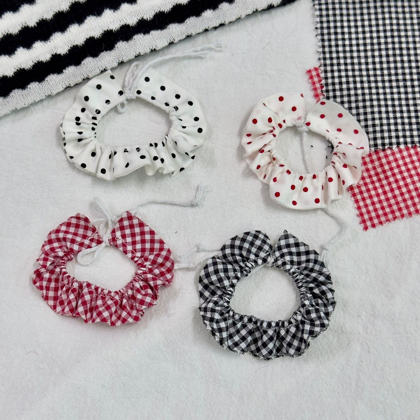 10cm Self-Deprecating Bear Doll Clothes Pleated Skirt Puffy Skirt Piano Little Sheep Cotton Doll KT Plush Toy Accessories