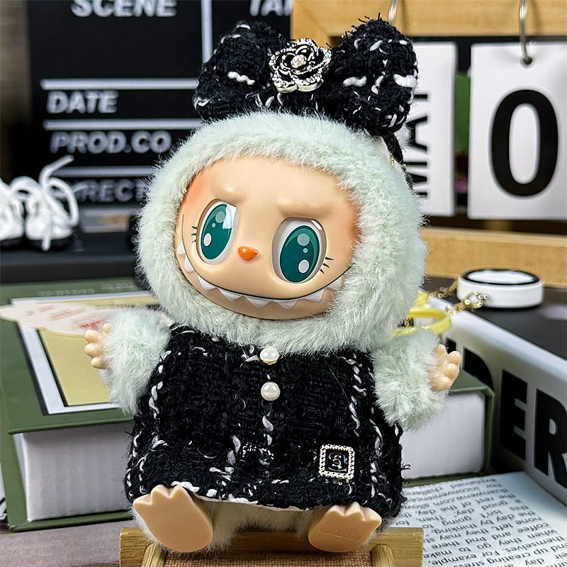(only-clothes)Only applicable to clothing labubu Sitting Party Baby Clothes First, Second, and Third Generation Blind Box Labubu Baby Clothes Plush