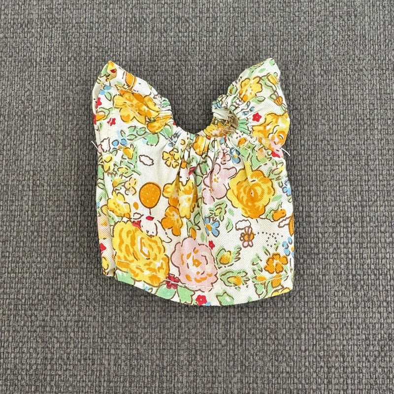 (Only-Clothes) 17cm Automobiles Curtain Cloth Pendant Doll Clothes Accessories Shorts Keychain Air Cotton Small Underpants Cloth Soft Toy Replacement