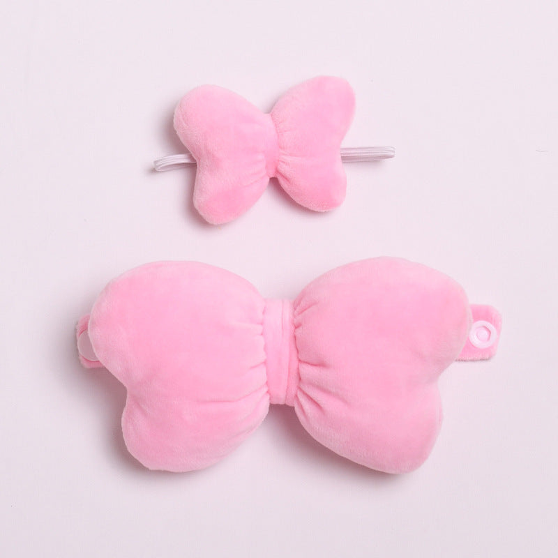 (only-clothes) Labubu First Generation Second Generation Third Generation Baby Clothes Labubu Macaron Sitting Clothes Party Big Bow Set