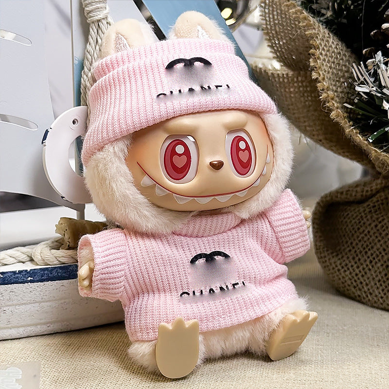 (only-clothes)Only applicable to clothing labubu Sitting Party Baby Clothes First, Second, and Third Generation Blind Box Labubu Baby Clothes Plush