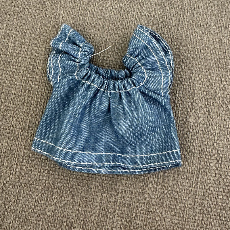 (Only-Clothes) 17cm Automobiles Curtain Cloth Pendant Doll Clothes Accessories Shorts Keychain Air Cotton Small Underpants Cloth Soft Toy Replacement