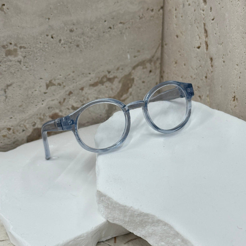 (only-clothes) Labubu Glasses EXO Doll Mini Glasses Toy Accessories 1/3 BJD Doll 60cm Leaf Loli 6.5 Length