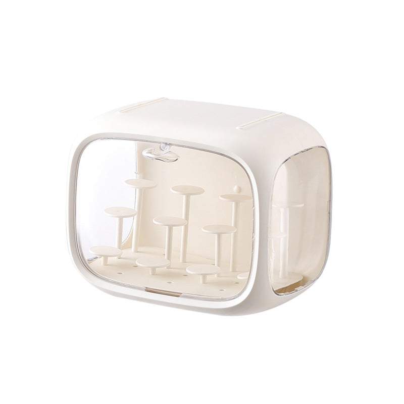 Space Capsule Labubu Blind Box Storage Box Transparent Bubble Mart White Box Display Figurine Display Stand