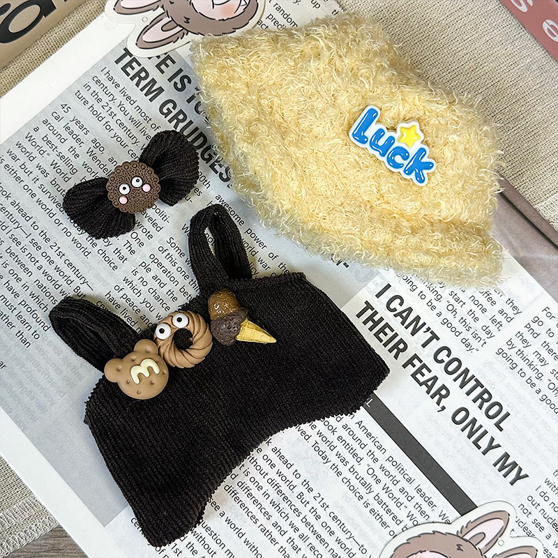 (only-clothes)Only applicable to clothing labubu Sitting Party Baby Clothes First, Second, and Third Generation Blind Box Labubu Baby Clothes Plush