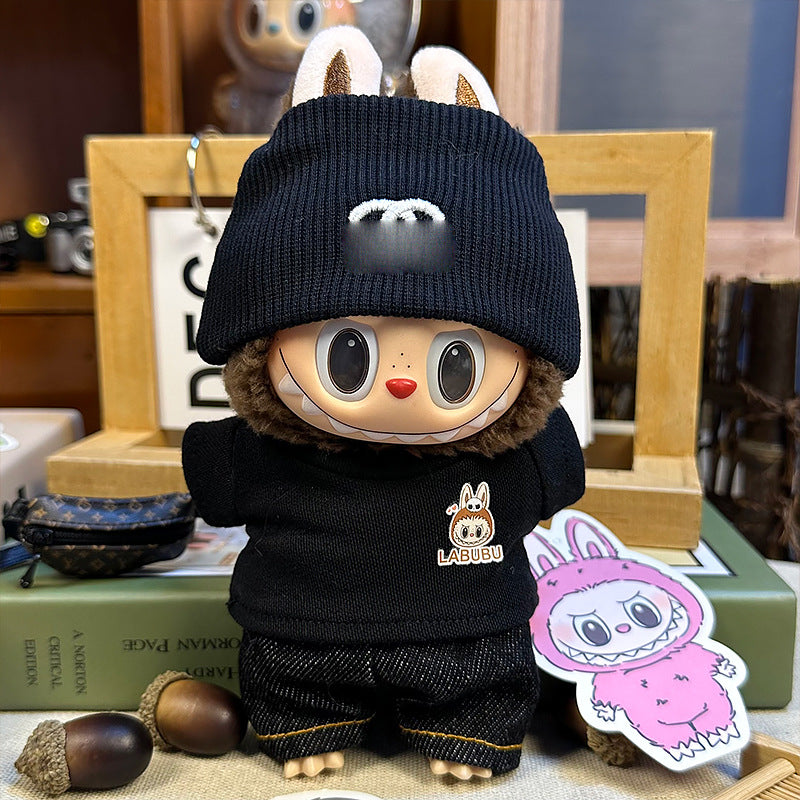 (only-clothes)Only applicable to clothing labubu Sitting Party Baby Clothes First, Second, and Third Generation Blind Box Labubu Baby Clothes Plush