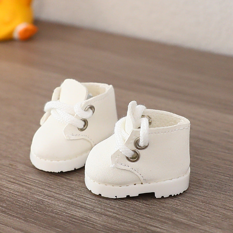 (only-clothes) Suitable for Labubu Doll Shoes Collection First Second Third Generation Keychain Blind Box Labubu Shoes Dress-Up Toy Shoes Only