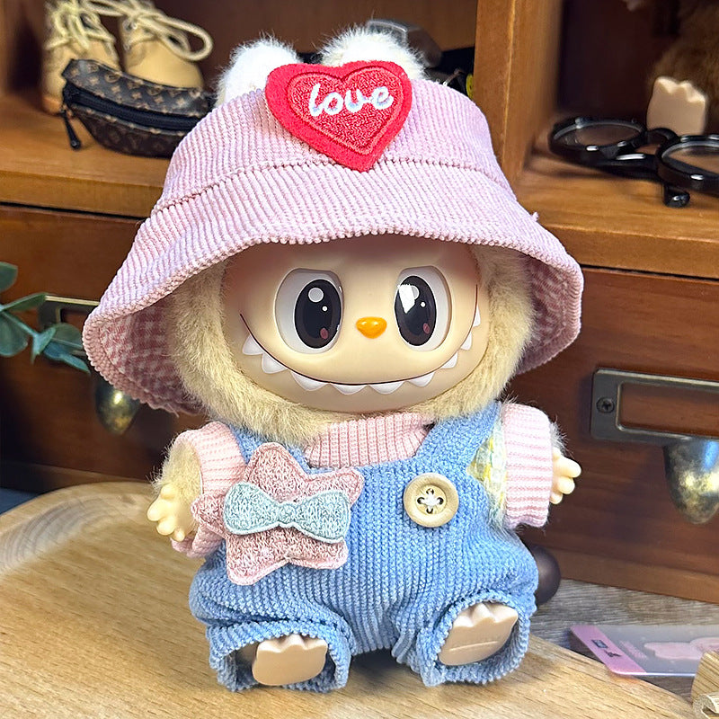 (only-clothes)Only applicable to clothing labubu Sitting Party Baby Clothes First, Second, and Third Generation Blind Box Labubu Baby Clothes Plush