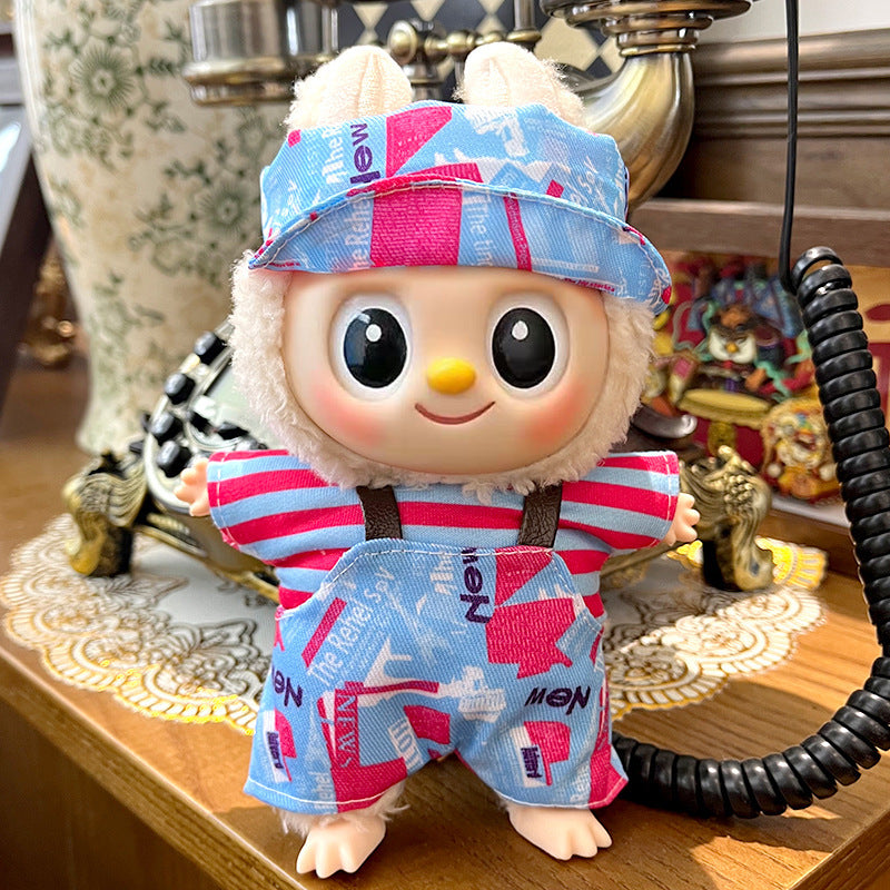 (only-clothes) Suitable for Labubu Sitting Party Doll Clothes First, Second, and Third Generation Blind Box Labubu Doll Clothes Wholesale