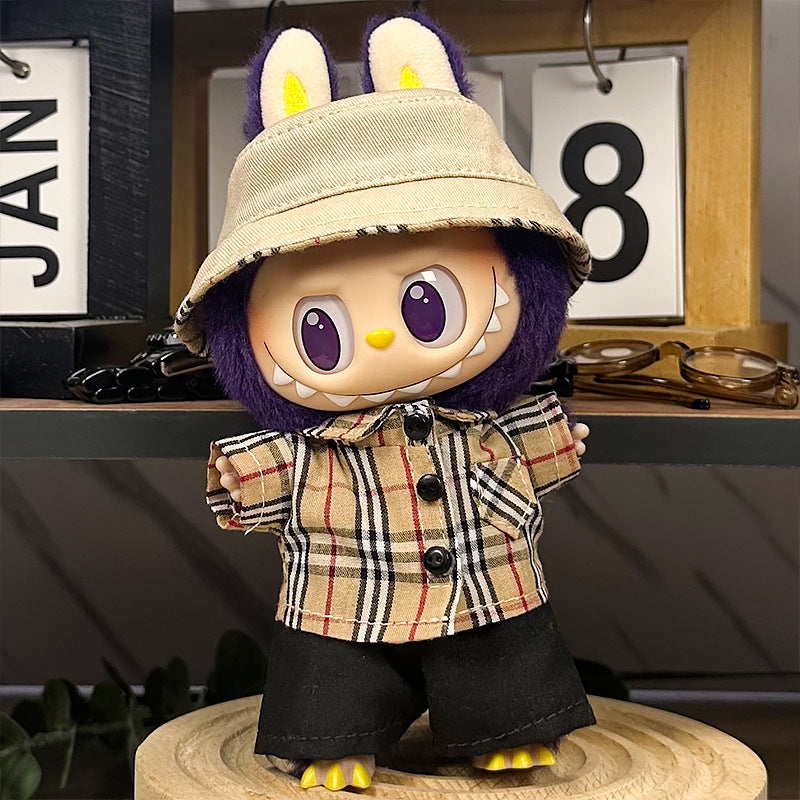 (only-clothes)Only applicable to clothing labubu Sitting Party Baby Clothes First, Second, and Third Generation Blind Box Labubu Baby Clothes Plush