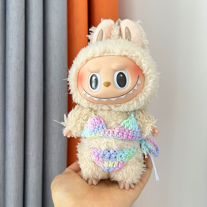 (only-clothes) First, Second, and Third Generation Lalabubu Doll Clothes Sexy Bikini Set Mermaid Outfit Accessories