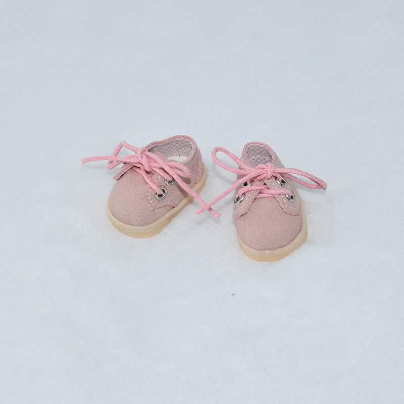 (only-clothes) Labubu Doll Shoes Collection 17CM Keychain Blind Box Labubu Replacement Shoes Doll Dress-Up Toy Shoes