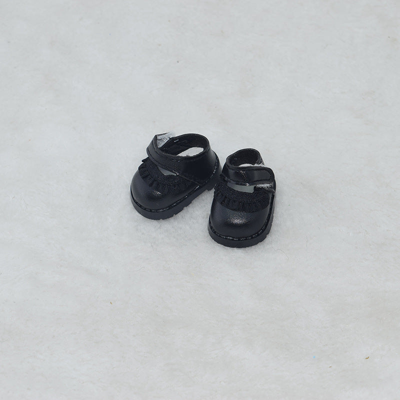 (only-clothes) Labubu Doll Shoes Collection 17CM Keychain Blind Box Labubu Replacement Shoes Doll Dress-Up Toy Shoes