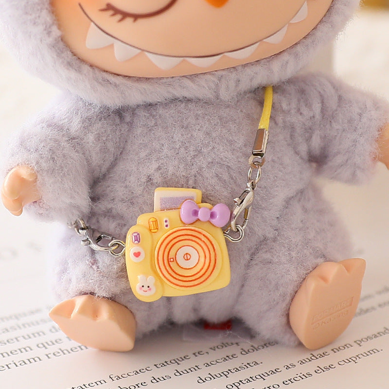 (only-clothes) Suitable for Labubu Doll Shoes Collection First Second Third Generation Keychain Blind Box Labubu Shoes Dress-Up Toy Shoes Only