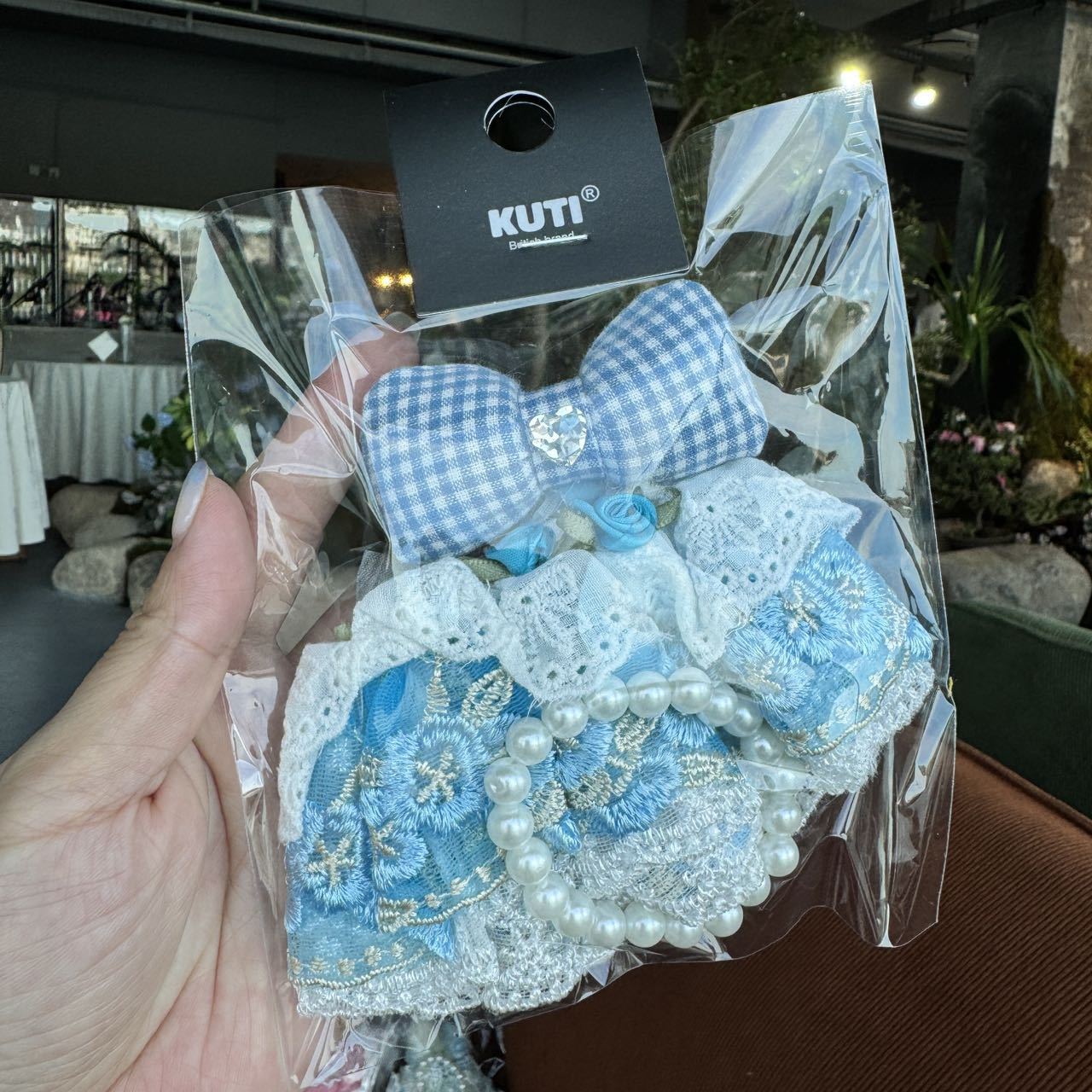 [Only Clothes] Labubu Doll Clothes Butterfly Dress 17cm Pendant Doll Accessories Labubu Clothes 