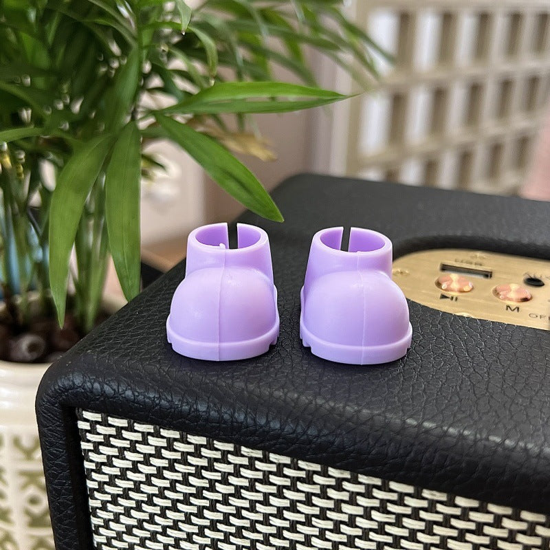 (only-clothes)[Only Shoes] Labubu Shoes Doll Short Boots Rain Boots 17cm Dress-Up Doll Accessories