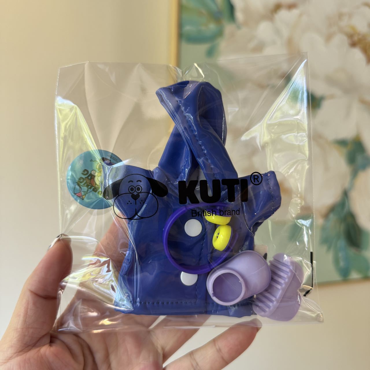 (only-clothes) Cartoon Labubu Doll Clothes Accessories Key Raincoat Exclusive Matching Doll Clothes Creative