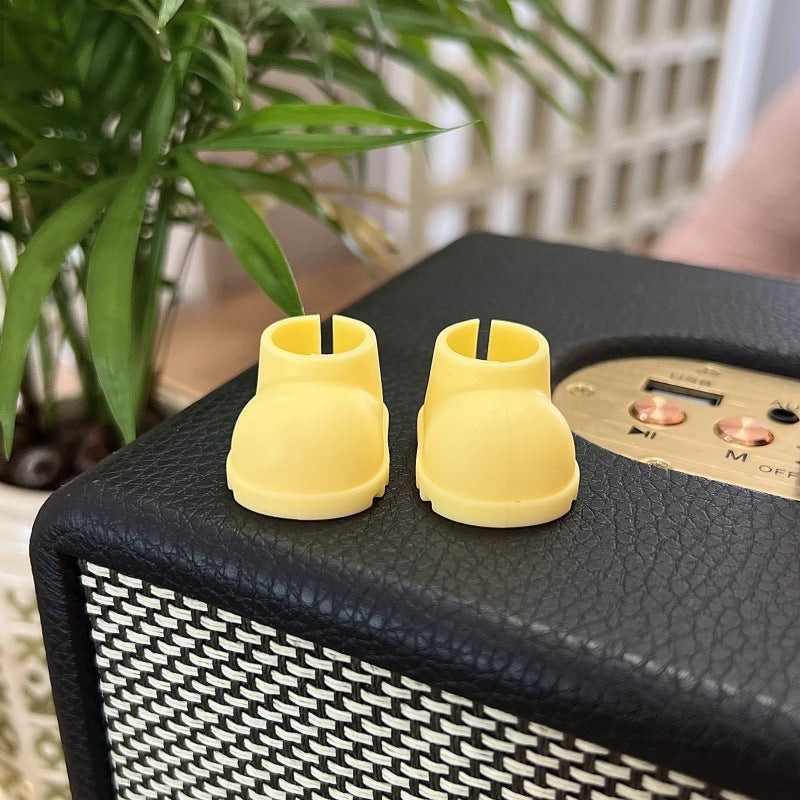 (only-clothes)[Only Shoes] Labubu Shoes Doll Short Boots Rain Boots 17cm Dress-Up Doll Accessories