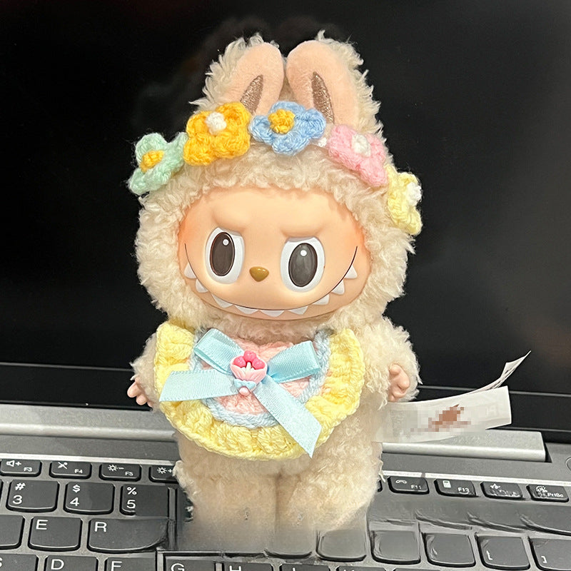 (only-clothes) Labubu Doll Clothes Labubu First Generation Third Generation Sitting Party Clothes Doll Replacement Dress Original Doll Clothes
