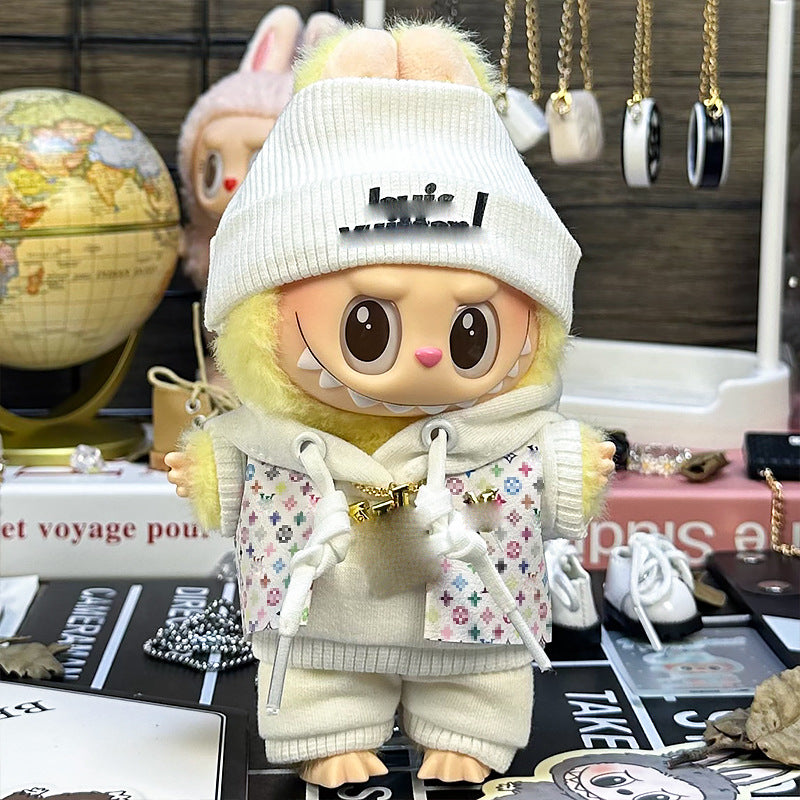 (only-clothes)Only applicable to clothing labubu Sitting Party Baby Clothes First, Second, and Third Generation Blind Box Labubu Baby Clothes Plush