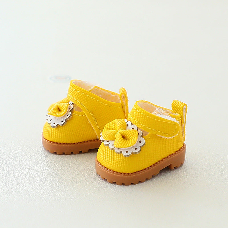 (only-clothes) Suitable for Labubu Doll Shoes Collection First Second Third Generation Keychain Blind Box Labubu Shoes Dress-Up Toy Shoes Only