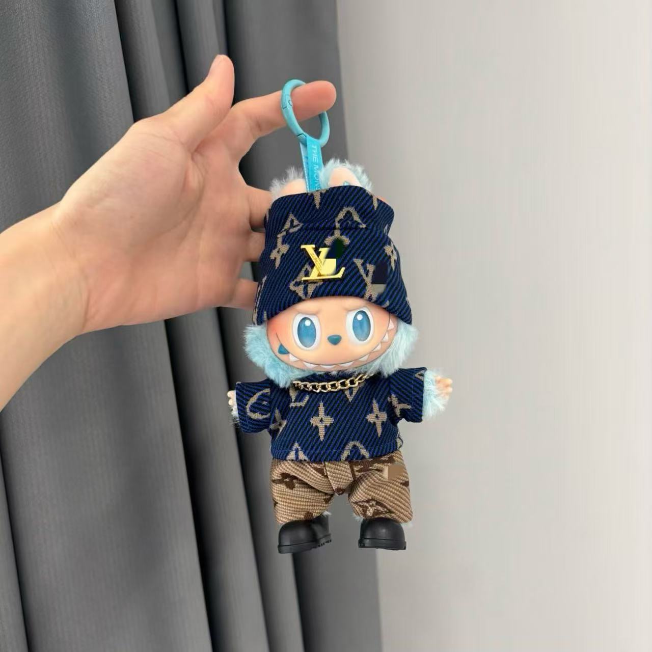 (Only-Clothes) [Only Doll Clothes] Pop Mart 15/17cm Labubu Generation/Second Generation/Third Generation Fashion Doll Clothes Suit 08