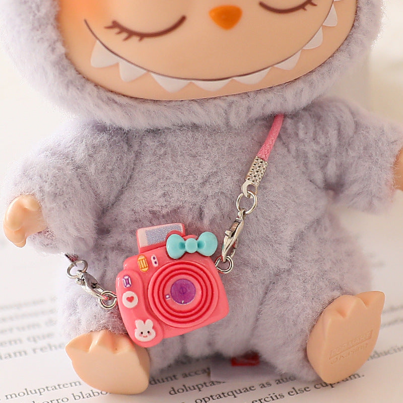(only-clothes) Suitable for Labubu Doll Shoes Collection First Second Third Generation Keychain Blind Box Labubu Shoes Dress-Up Toy Shoes Only