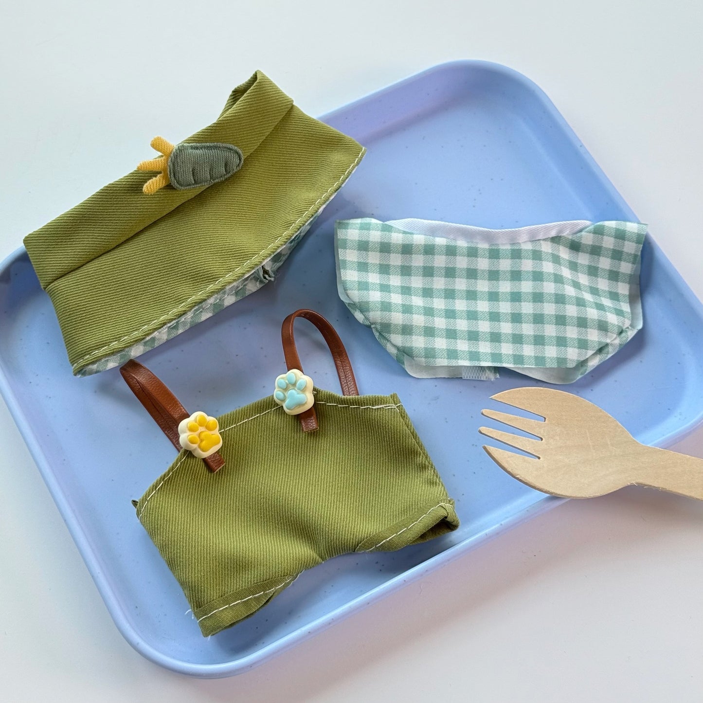 Clothes Only Suitable for 17cm Labubu Vinyl Doll Plush Toys and Other Wearable Outfit Changeable Toys 