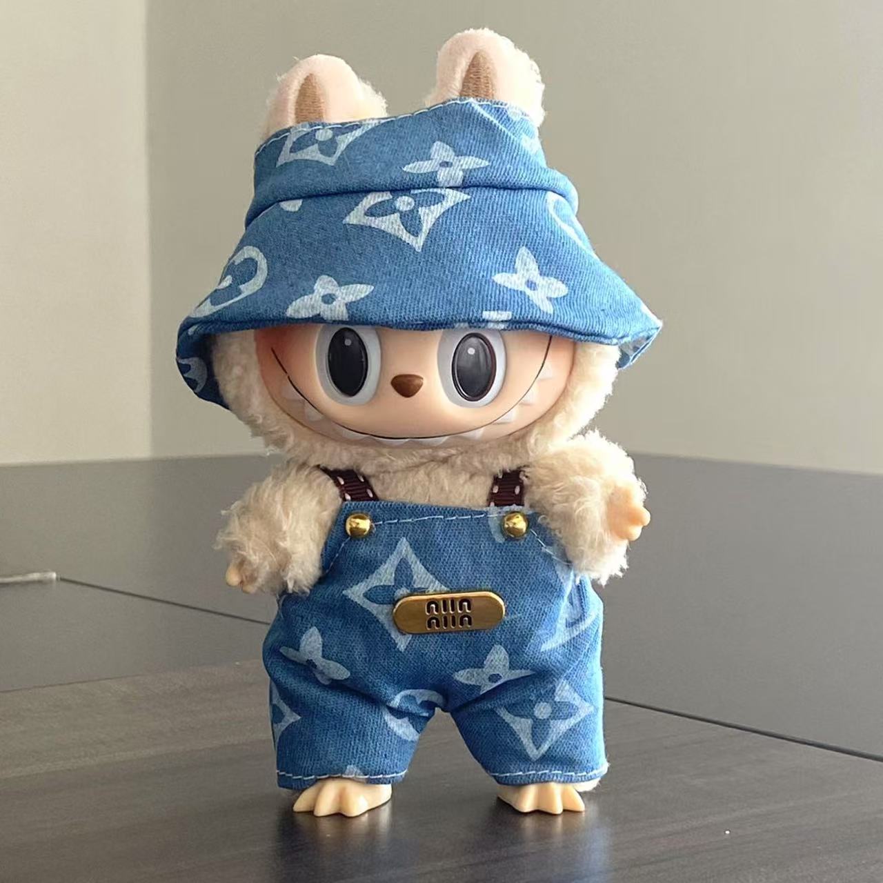 Labubu Doll Clothes Labubu Clothes 17cm First Second Third Generation Plush Vinyl Doll Dress Up Outfit Set 