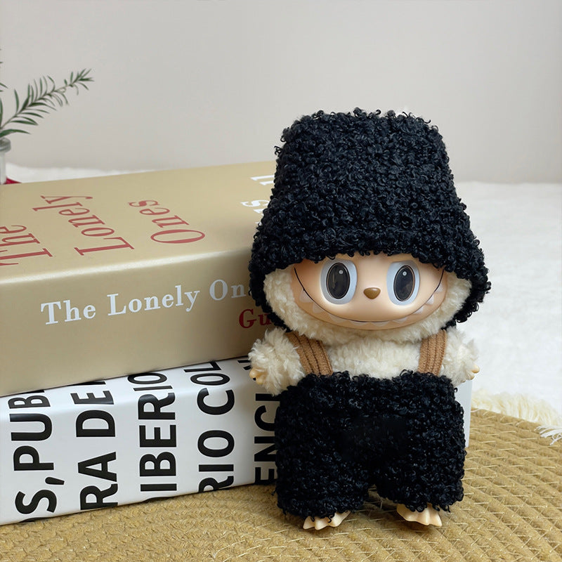 (only-clothes) Labubu Dress-Up Doll Clothes First Second Third Generation Labubu Outfit Replacement 17cm Blind Box Doll Toy Clothes Wholesale