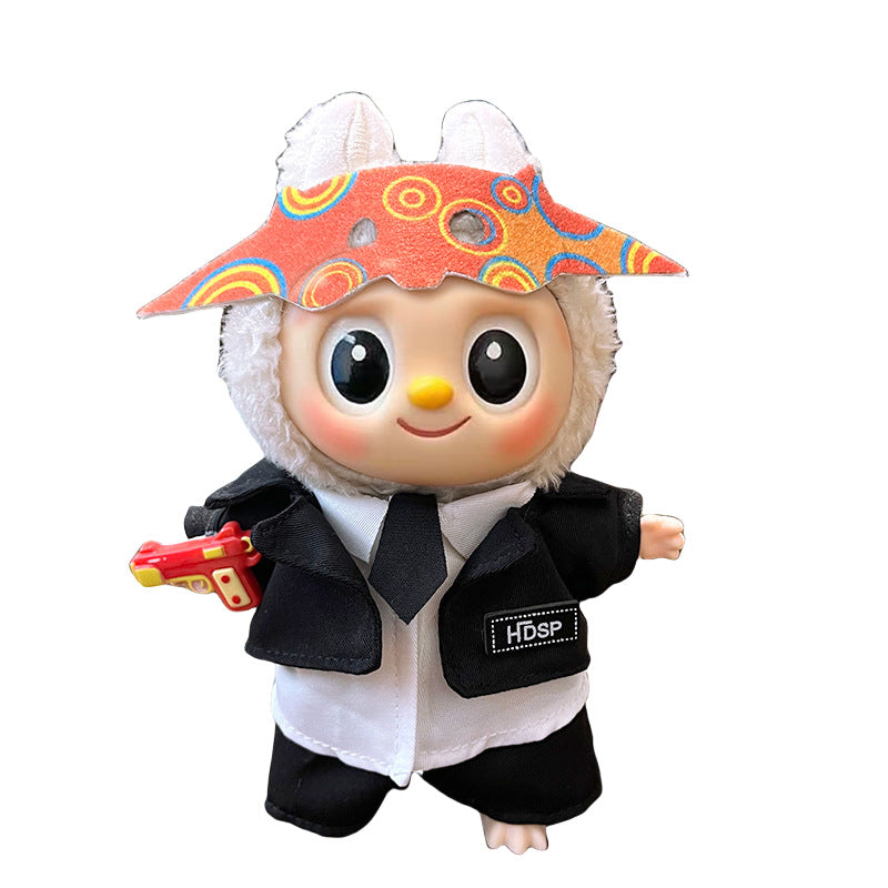 (only-clothes) Suitable for Labubu Sitting Party Doll Clothes First, Second, and Third Generation Blind Box Labubu Doll Clothes Wholesale
