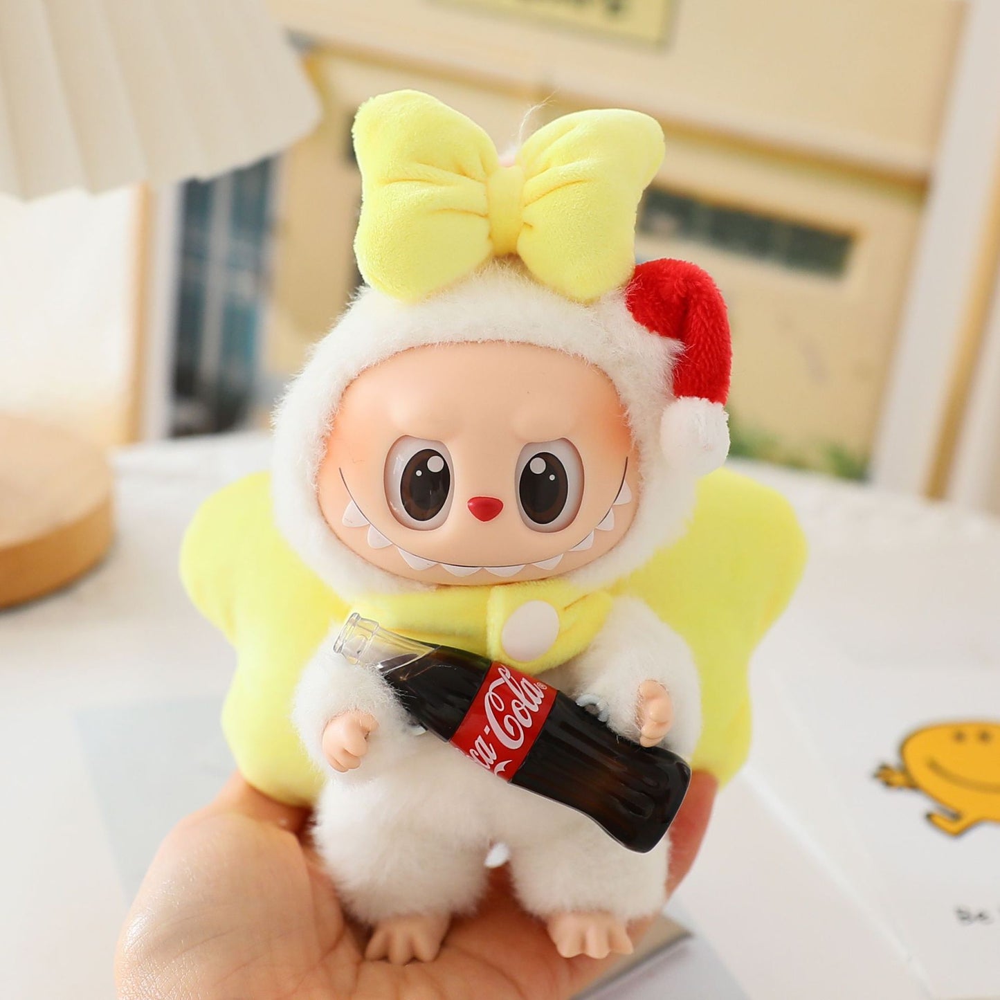 (only-clothes) Suitable for First, Second, and Third Generation Labubu Clothing, Labubu Pendant, Bowknot Baby Clothes Replacement