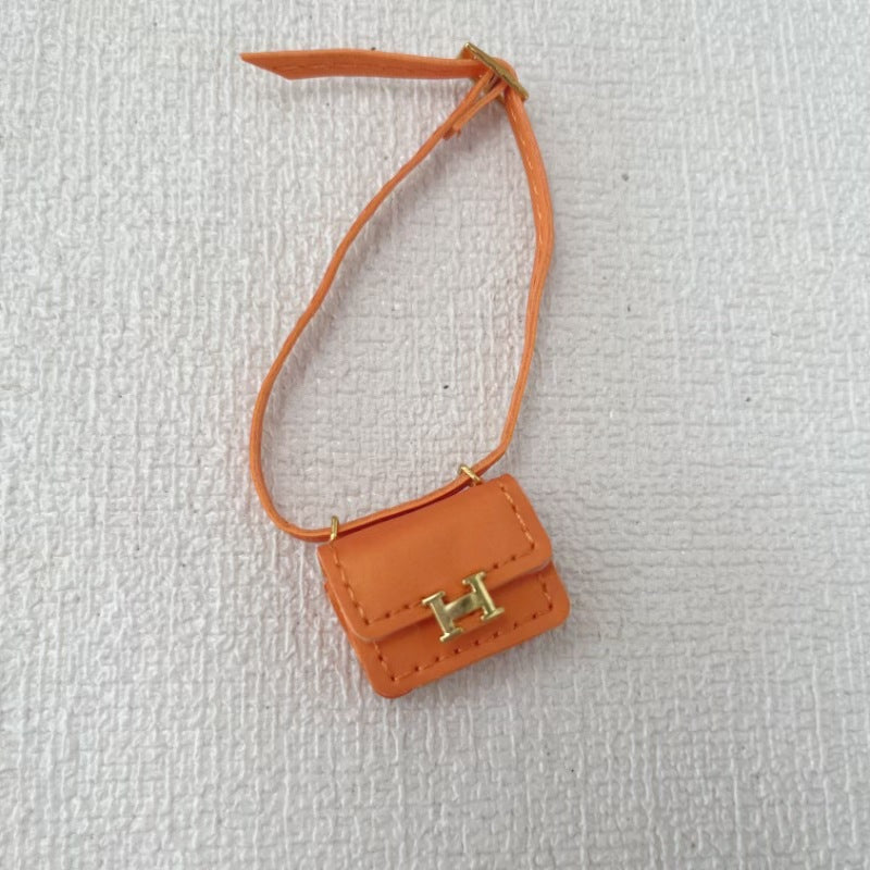 (only-clothes) Only Bag 17cm Labubu First Second Third Generation Decorative Adjustable Bag Cute H Family Bag Doll Accessories