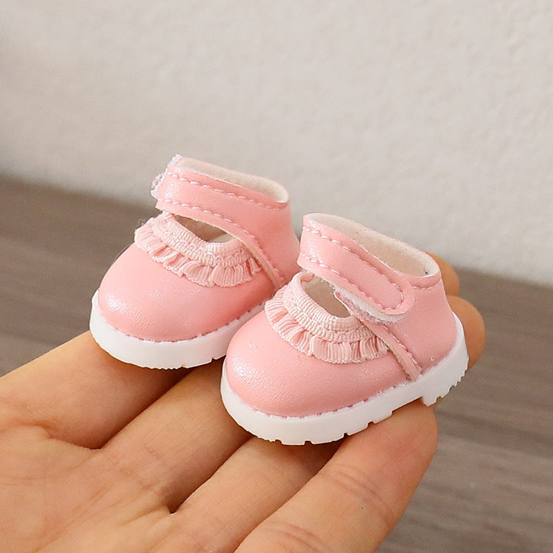 (only-clothes) Suitable for Labubu Doll Shoes Collection First Second Third Generation Keychain Blind Box Labubu Shoes Dress-Up Toy Shoes Only