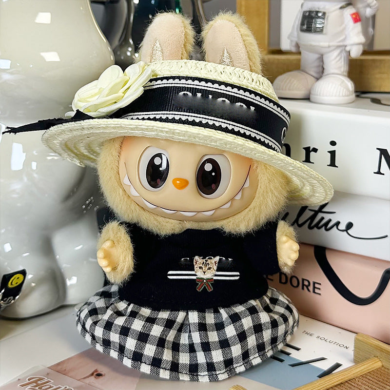 (only-clothes)Only applicable to clothing labubu Sitting Party Baby Clothes First, Second, and Third Generation Blind Box Labubu Baby Clothes Plush