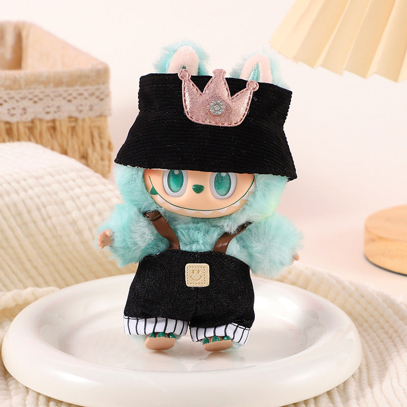 (only-clothes) Labubu Doll Clothes Labubu 17cm Doll Dress-Up Outfits First Second Third Generation Set Cute Doll Toy Clothes