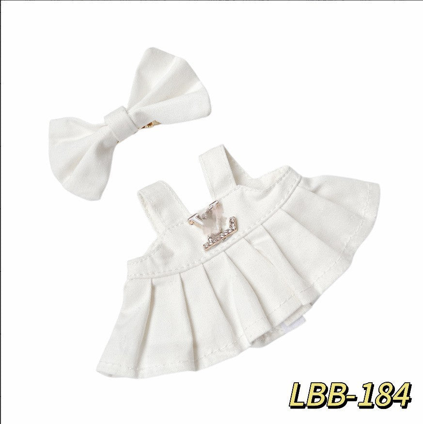 (only-clothes) Only Selling Clothes First Second Third Generation Labubu Clothes Pendant Labubu Doll Clothes Happy Doll Trendy Large Version Set