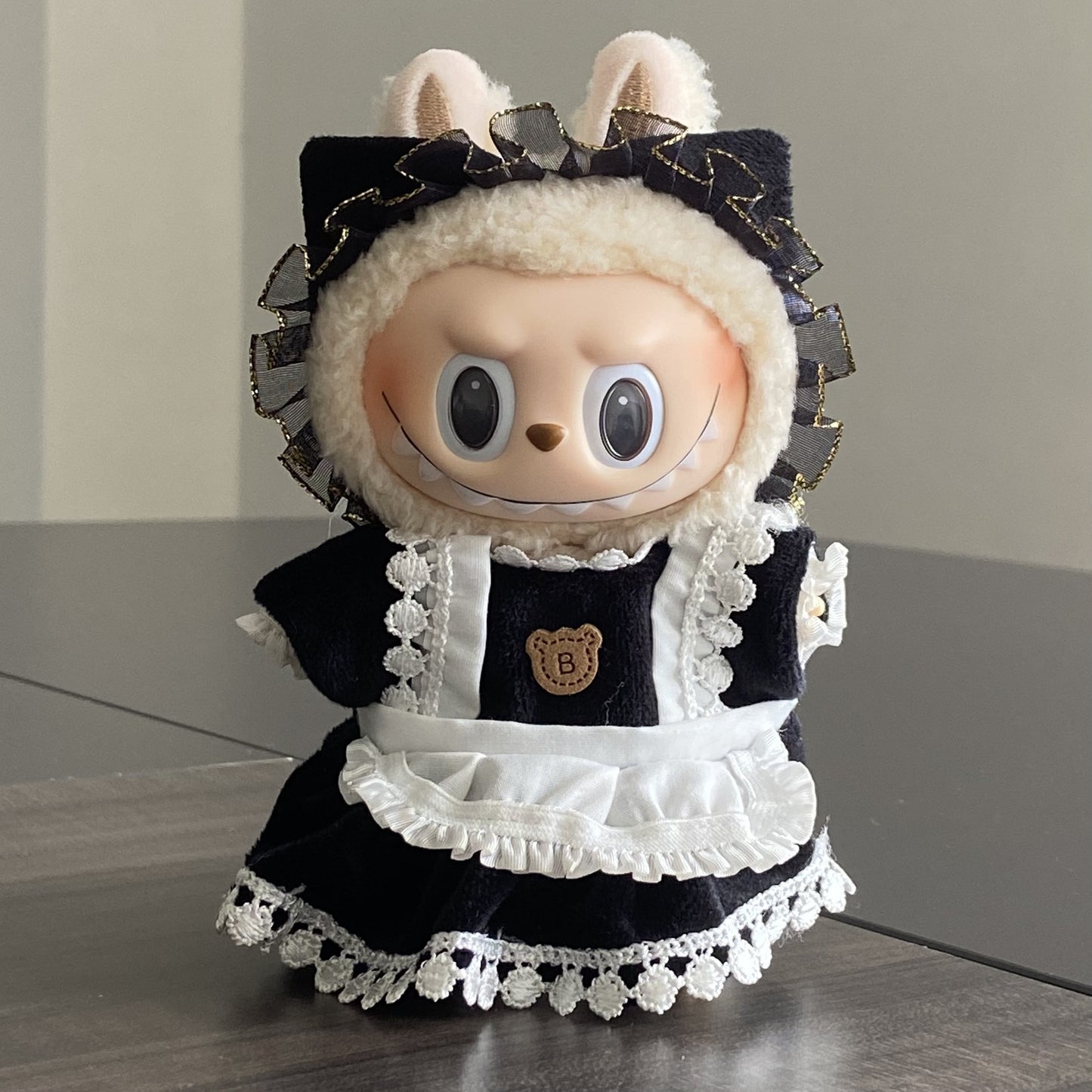 Labubu Doll Clothes Labubu Clothes 17cm First Second Third Generation Plush Vinyl Doll Dress Up Outfit Set 