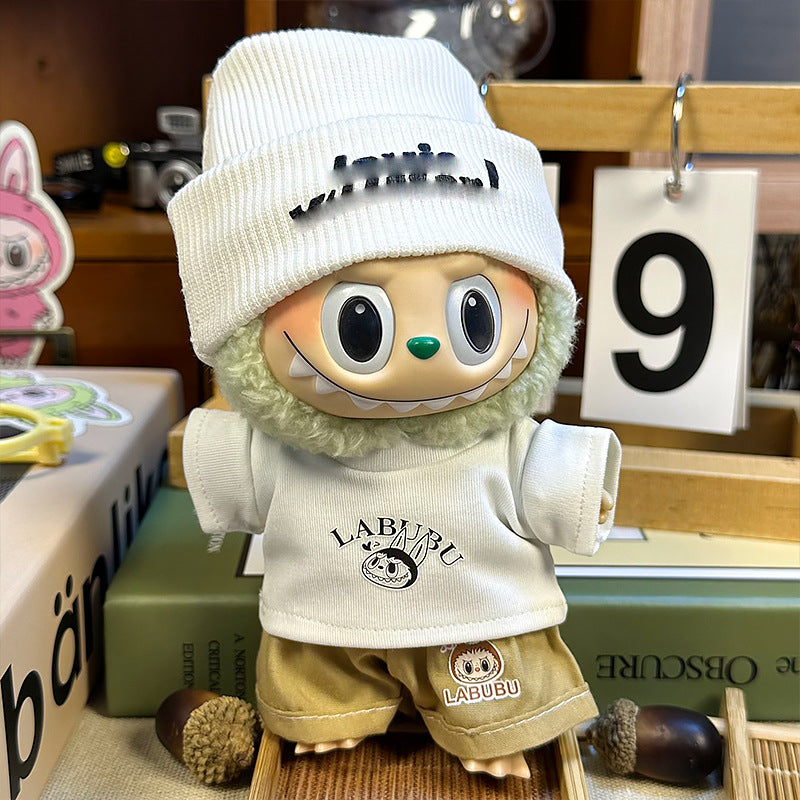 (only-clothes)Only applicable to clothing labubu Sitting Party Baby Clothes First, Second, and Third Generation Blind Box Labubu Baby Clothes Plush