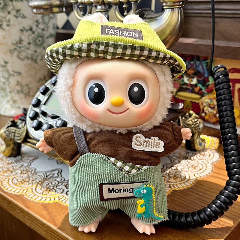 (only-clothes) Suitable for Labubu Sitting Party Doll Clothes First, Second, and Third Generation Blind Box Labubu Doll Clothes Wholesale
