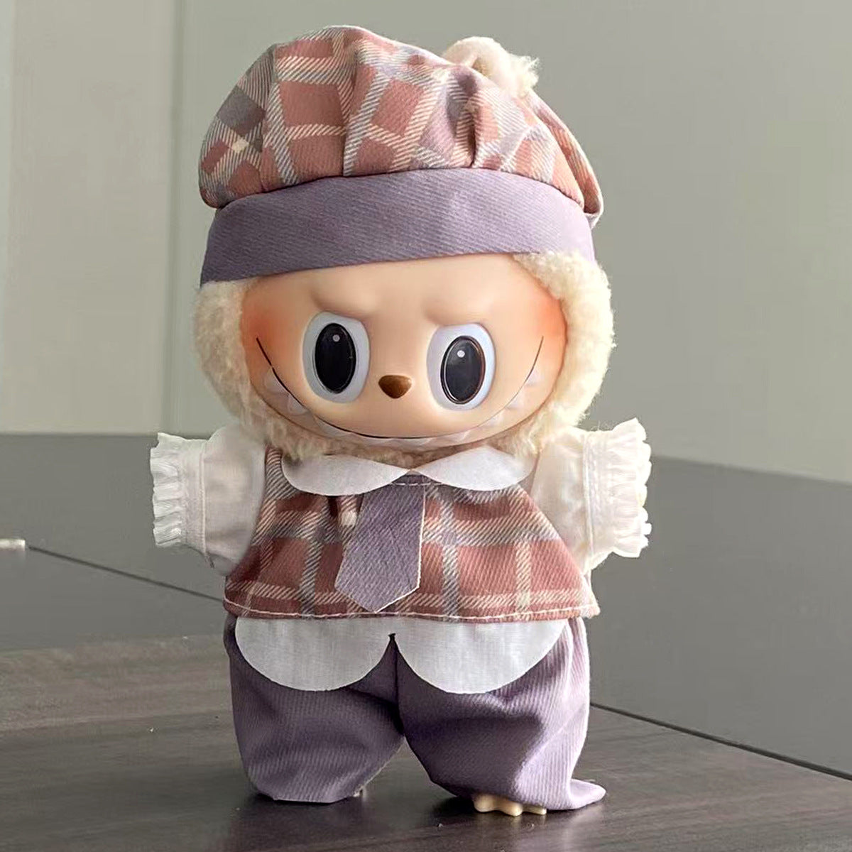 Labubu Doll Clothes Labubu Clothes 17cm First Second Third Generation Plush Vinyl Doll Dress Up Outfit Set 