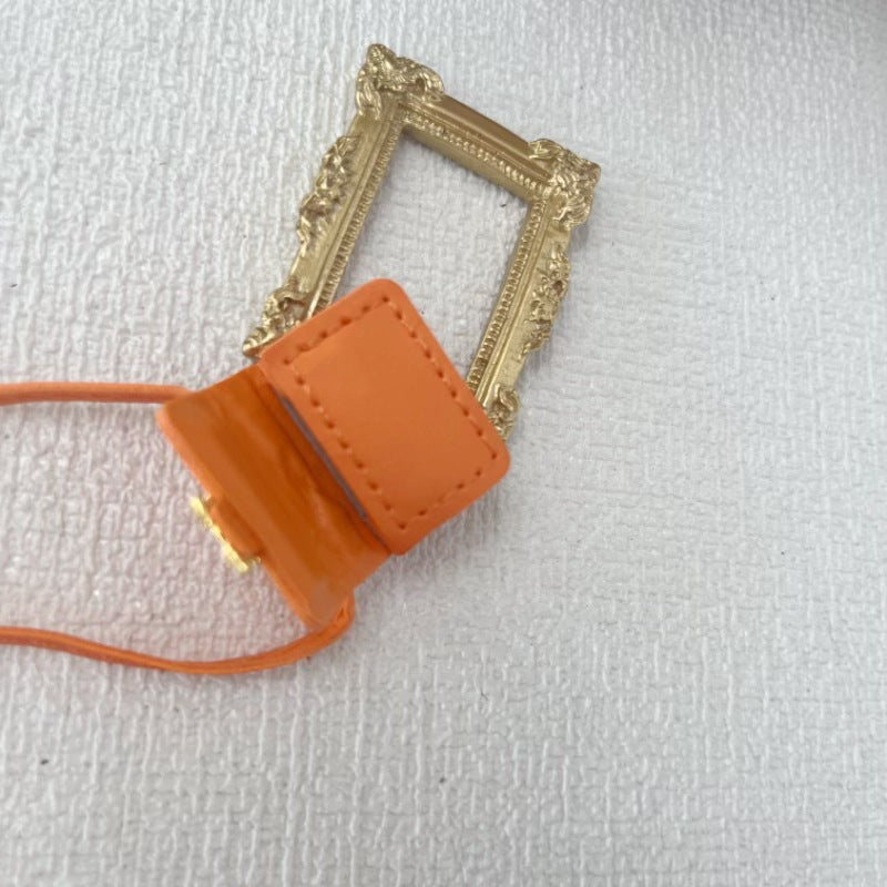 (only-clothes) Only Bag 17cm Labubu First Second Third Generation Decorative Adjustable Bag Cute H Family Bag Doll Accessories