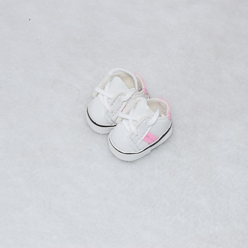 (only-clothes) Labubu Doll Shoes Collection 17CM Keychain Blind Box Labubu Replacement Shoes Doll Dress-Up Toy Shoes
