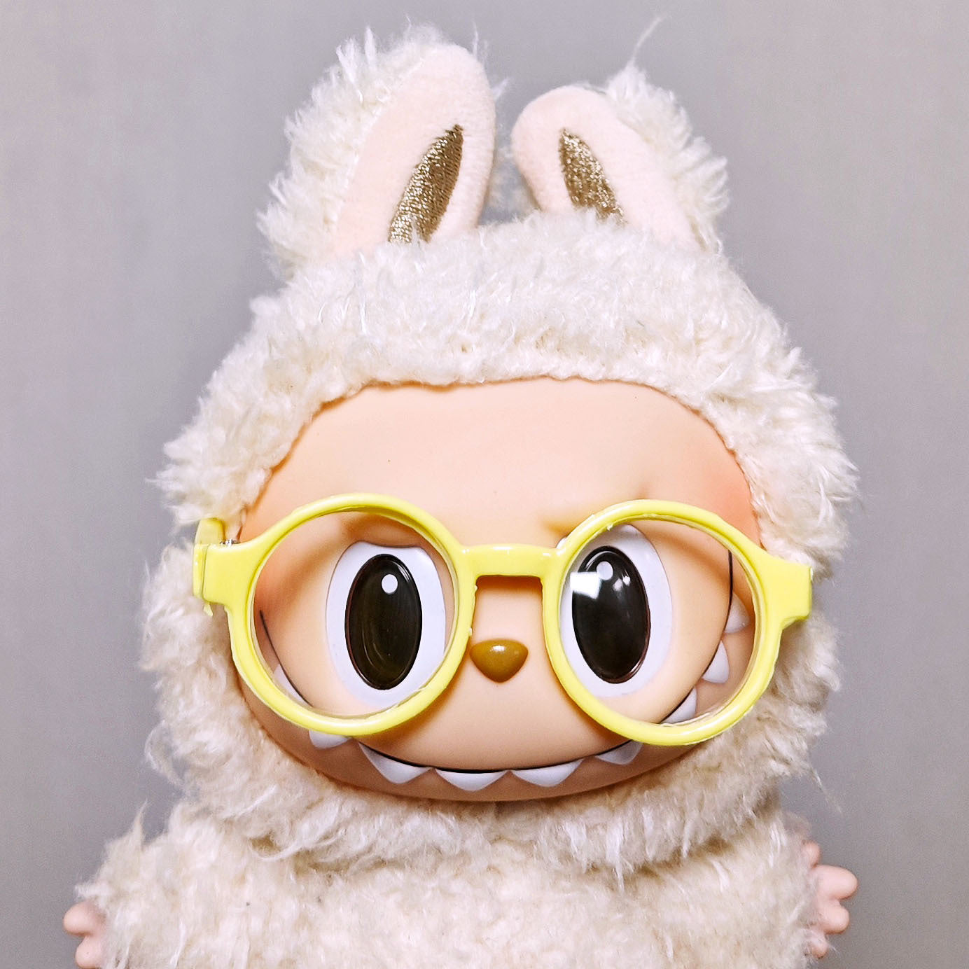 (only-clothes) First Generation Second Generation Third Generation Labubu Glasses Accessories Labubu Transparent Glasses Sunglasses Accessories 15cm 17cm