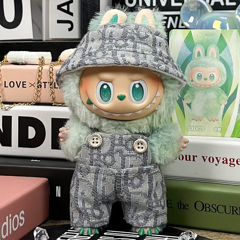 (only-clothes)Only applicable to clothing labubu Sitting Party Baby Clothes First, Second, and Third Generation Blind Box Labubu Baby Clothes Plush