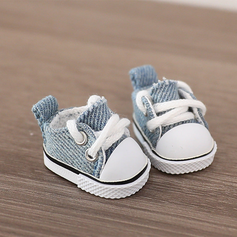 (only-clothes) Suitable for Labubu Doll Shoes Collection First Second Third Generation Keychain Blind Box Labubu Shoes Dress-Up Toy Shoes Only
