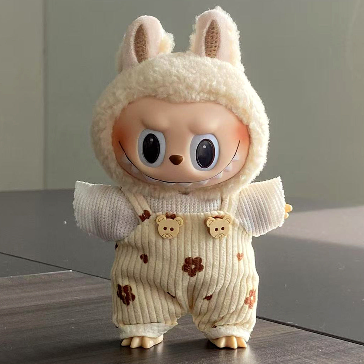 Labubu Doll Clothes Labubu Clothes 17cm First Second Third Generation Plush Vinyl Doll Dress Up Outfit Set 
