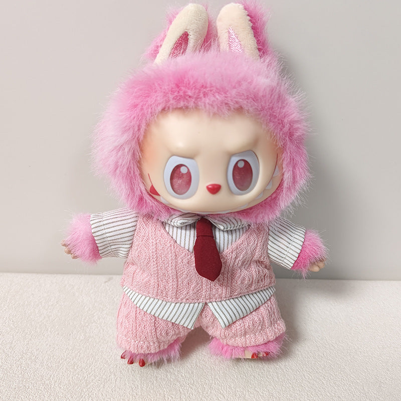 (only-clothes) Labubu Doll Clothes First Generation Second Generation Third Generation Labubu Academy Style Outfit Clothes Blind Box Accessories Replacement Accessories